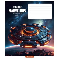 Зошит Школярик Star Marvelous 18 аркушів лінія (018-3591L)