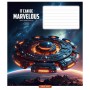 Зошит Школярик Star Marvelous 18 аркушів лінія (018-3591L)