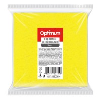 Серветки для прибирання PRO service Optimum віскозні Жовті 5 шт. (4823071623246)
