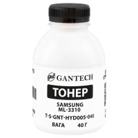 Тонер Samsung ML-3310, bottle 40g Gantech (TSM-HYD005-040)