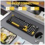 Клавіатура Attack Shark X98 Pro RGB Wireless/Bluetooth/USB UA Star Black (X98PROSB_AS)