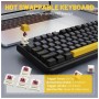 Клавіатура Attack Shark X98 Pro RGB Wireless/Bluetooth/USB UA Star Black (X98PROSB_AS)