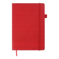 Книга записна Buromax Color Tunes А5 96 аркушів, у клітинку червоний (BM.295100-05)