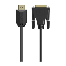 Кабель мультимедійний HDMI M to DVI M 3.0m 4K60Hz 24+1pin HP (DHC-HD05-03M)