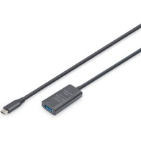 Дата кабель USB 3.2 AF to USB-C 5.0m Gen1 Active 5G Digitus (DA-73110)