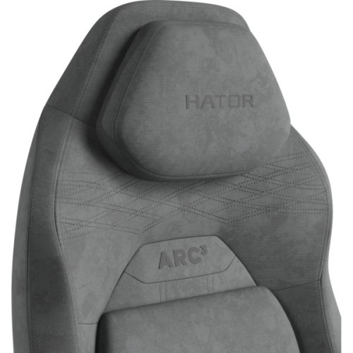 Крісло ігрове Hator Arc 3 S Velour Grey (HTC3446S)