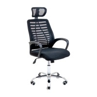 Офісне крісло Richman Бласт Хром M-1 (Tilt) Сітка чорне (ADD0002354)