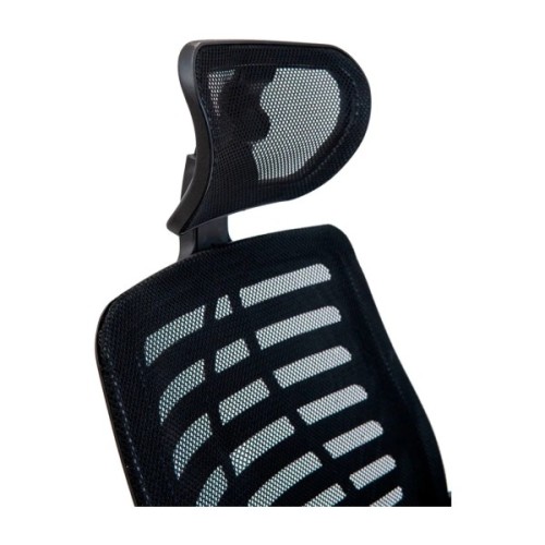 Офісне крісло Richman Бласт Хром M-1 (Tilt) Сітка чорне (ADD0002354)