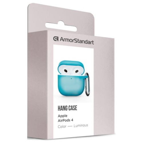 Чохол для навушників Armorstandart Hang Case для Apple AirPods 4 Luminous (ARM81285)