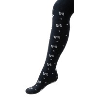 Колготки дитячі UCS Socks з бантиками (M0C0301-2034-3G-black)