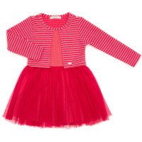 Плаття дитяче POP FASHION з фатиновою спідницею (6963-128G-fuchsia)