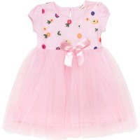 Плаття дитяче Breeze з фатиновою спідницею (17149-128G-pink)
