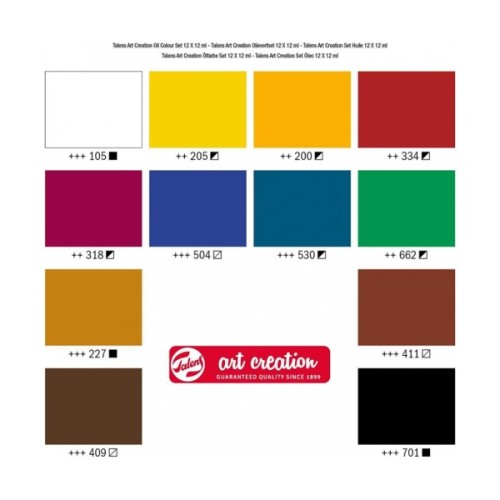 Олійні фарби Royal Talens ArtCreation 12 кольорів 12 мл (8712079312848)