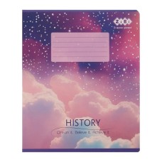Зошит ZiBi CLOUDS 36 аркушів, клітинка історія (ZB.1732-10)