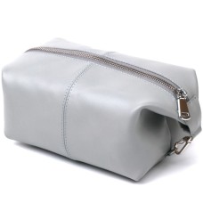 Косметичка Shvigel Шкіряна Сіра (16404) Косметичка Shvigel Шкіряна Сіра (16404)