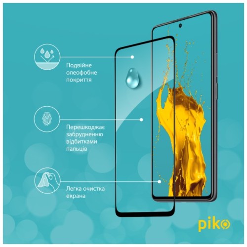 Скло захисне Piko Full Glue Xiaomi Redmi Note 11T Black (1283126518928)