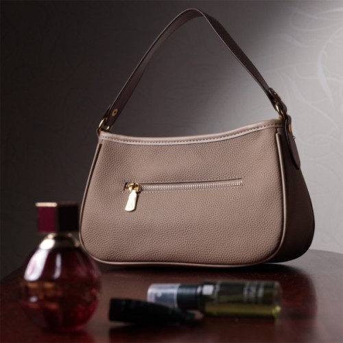 Сумка Vintage Жіноча з двома ручками із натуральної шкіри Бежева (22632)