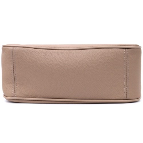 Сумка Vintage Жіноча з двома ручками із натуральної шкіри Бежева (22632)