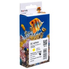 Картридж Barva HP 711 (CZ132A/CZ136A) 26 мл, Yellow (IC-H711Y)