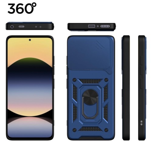 Чохол до мобільного телефона BeCover Military Xiaomi Redmi Note 14 5G Blue (713093)