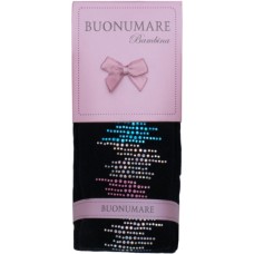 Колготки дитячі BNM зі стразами (M0C0302-2031-7G-black)