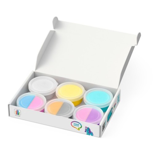 Набір для творчості Lipaka пластилину, Райдужні єдиногори Лайті, Санні, Рейні (60053-UA01)