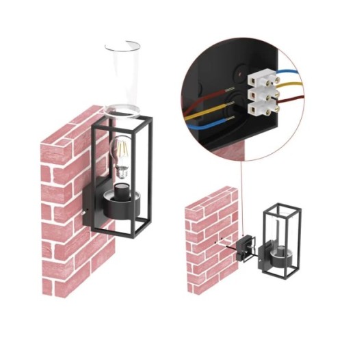 Світильник EMOS E27 15 Вт IP44 (ZGI010P)