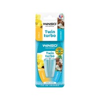 Ароматизатор для автомобіля WINSO Twin Turbo - Vanilla Coconut (538380)