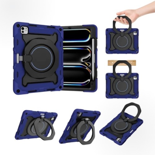Чохол до планшета BeCover Armored Stand Apple iPad Pro 11" M5 2025 Blue (715959)