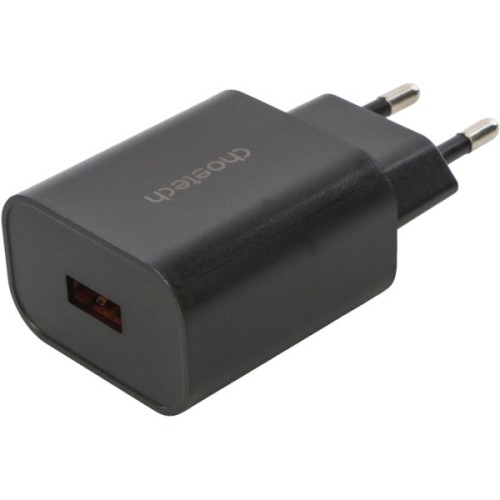 Зарядний пристрій Choetech USB QC3.0 18W (Q5003-EU-BK)