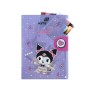 Папка - куточок Kite із клапаном A4 Kuromi (HK25-248-1)