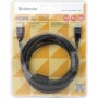 Кабель мультимедійний HDMI M to HDMI M 3.0m V1.4 Defender (87434)