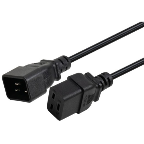 Кабель живлення C19 to C20 1.8m 1.5mm2 copper Vinga (VYPCC19201815CU)