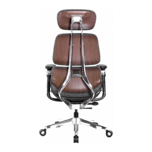 Крісло ігрове GT Racer X-819 Gray (X-819 Fabric Wood Gray)