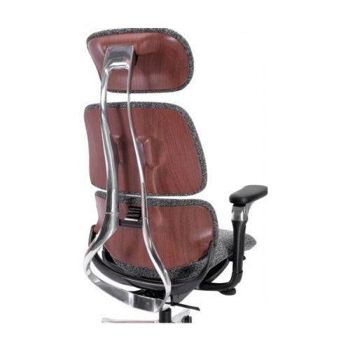 Крісло ігрове GT Racer X-819 Gray (X-819 Fabric Wood Gray)