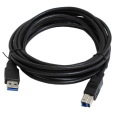 Кабель для принтера USB 3.0 AM/BM 3.0m black Patron (CAB-PN-AMBM-USB3-30)
