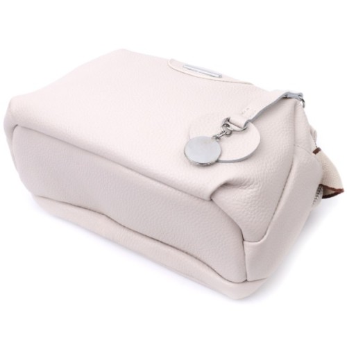 Сумка Vintage З натуральної шкіри Біла (22593)