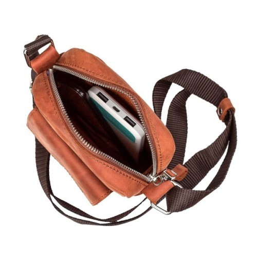 Сумка Shvigel З вінтажної шкіри (11132)