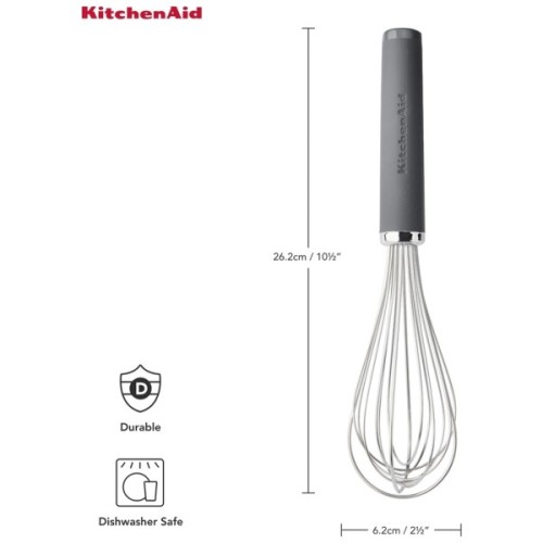 Вінчик KitchenAid Coreline 26,2 см сірий (KAS060OHCGG)