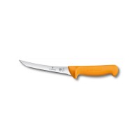 Кухонний ніж Victorinox Swibo Boning Semi-flex 13 см Жовтий (5.8404.13)