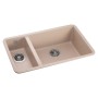 Мийка кухонна GRANADO Under top DOUBLE avena (gr3402)