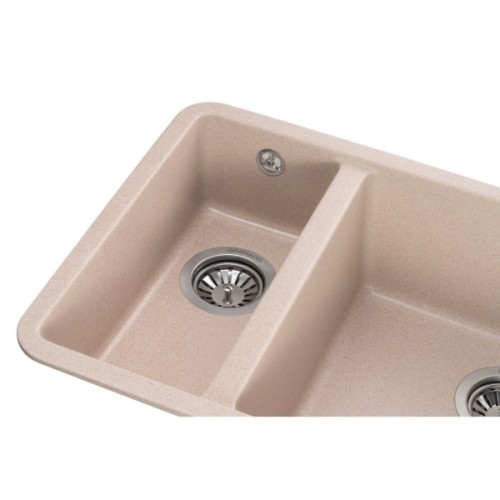 Мийка кухонна GRANADO Under top DOUBLE avena (gr3402)