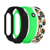 Ремінець до фітнес браслета Armorstandart комплект 3шт Xiaomi Mi Band 7/6/5 This-is-the-Way BY (ARM77047)