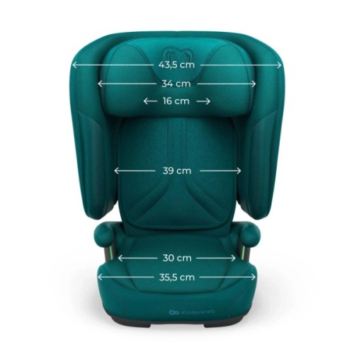 Автокрісло Kinderkraft Unity 2 i-Size Green (KCUNIT02GRE0000) (5902533928354)
