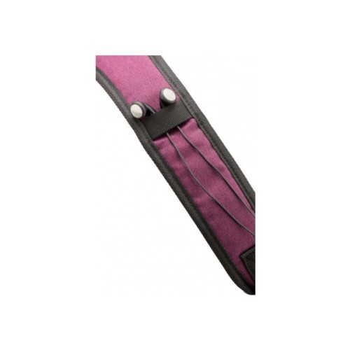 Рюкзак шкільний Optima 17.5" Techno жіночий 0.7 кг 16-25 л Фіолетовий з виділеними елементами (O96910-03)