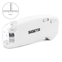 Мікроскоп Sigeta MicroGlass 40x R/T (зі шкалою) (65136)