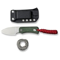 Ніж Civivi Baby Banter Fixed Blade, Green Micarta, Satin (C23045-2)