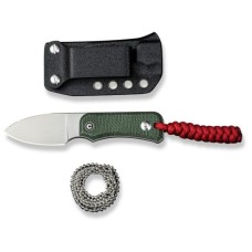 Ніж Civivi Baby Banter Fixed Blade, Green Micarta, Satin (C23045-2)