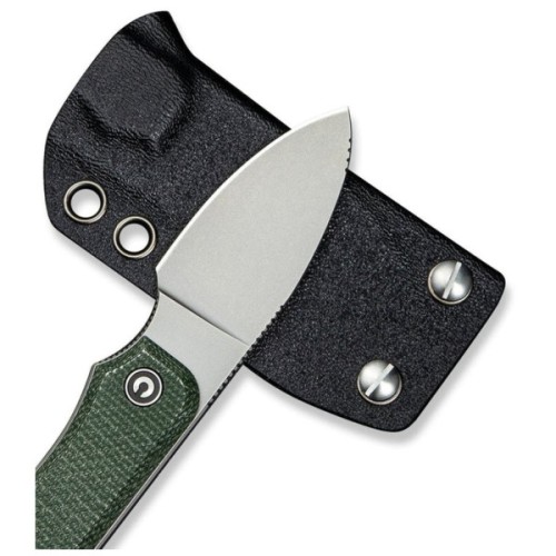 Ніж Civivi Baby Banter Fixed Blade, Green Micarta, Satin (C23045-2)