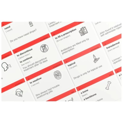 Навчальний набір English Student Картки для вивчення медичної англійської мови Medical English (укр.) (59123251)